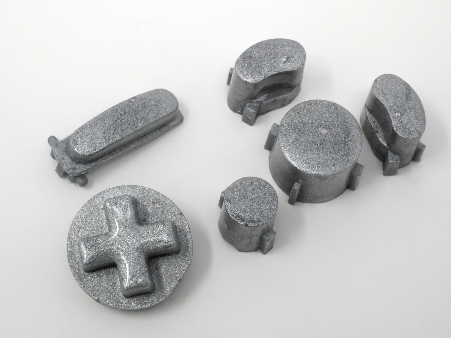 Platinum Style Gamecube Button Set Flat