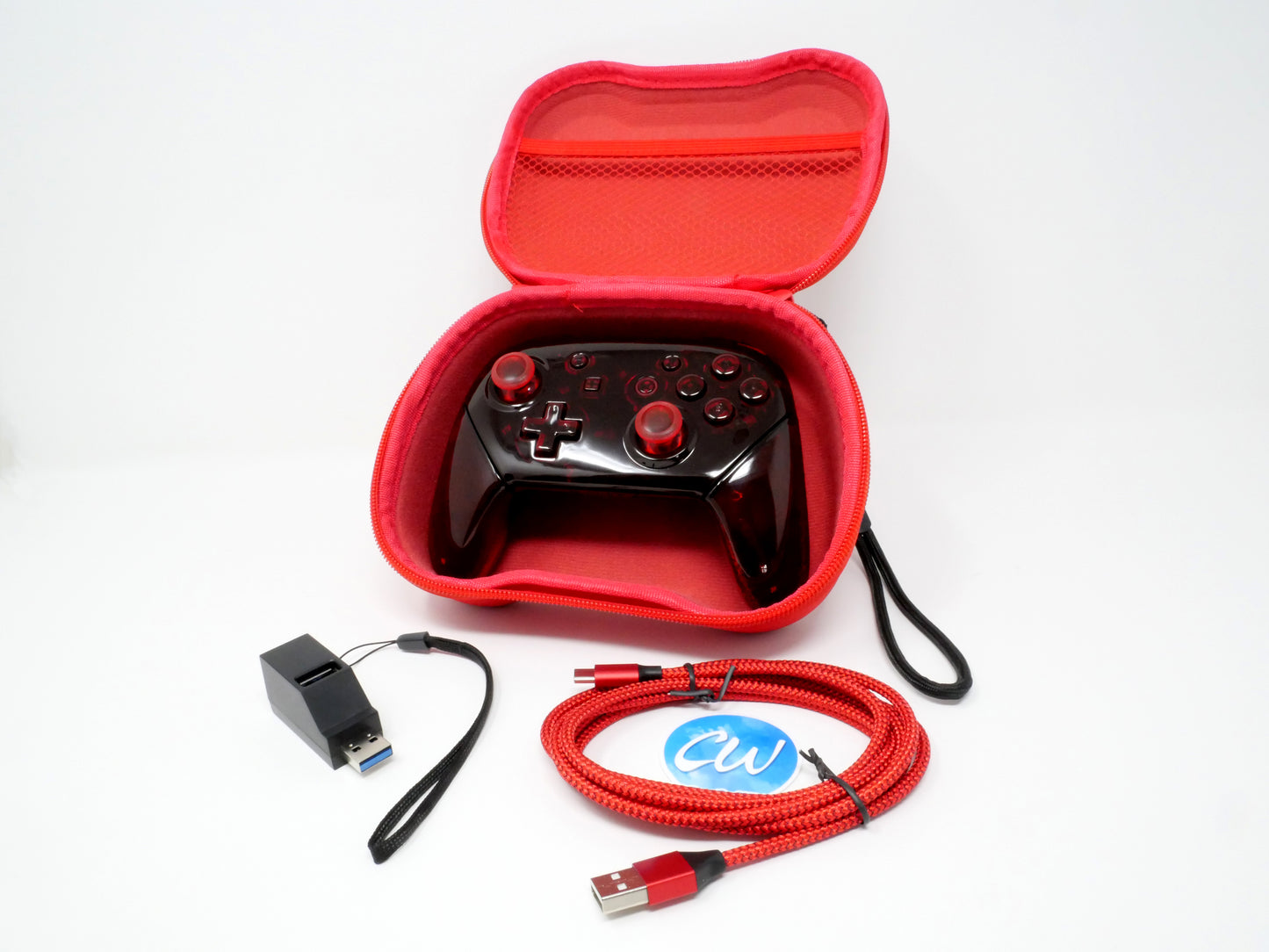 Dark Cyber Red ProGCC V3.2 Wireless
