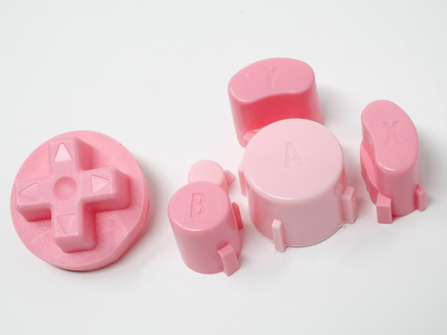 Pastel Bubblegum Gamecube Button Set