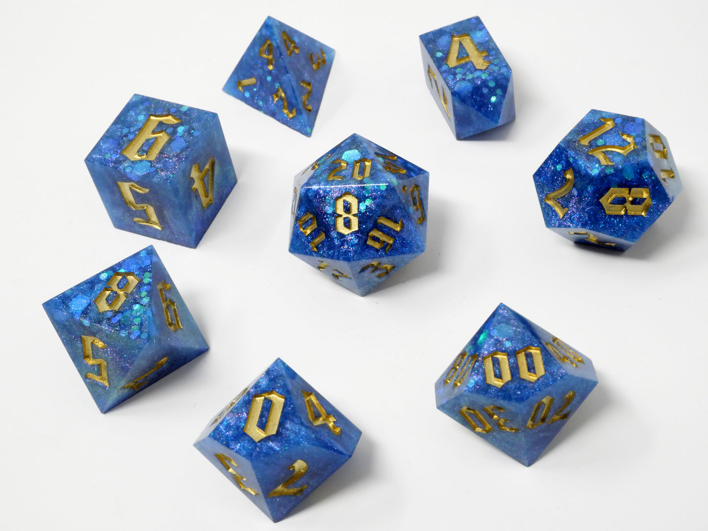 Cosmic Blue Dice