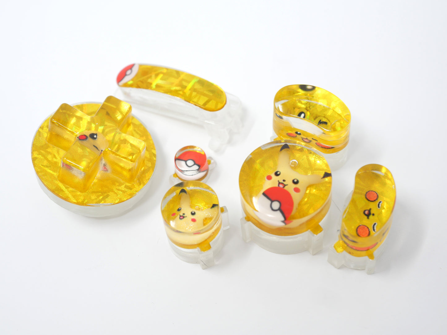 Pika Flat Gamecube Buttons