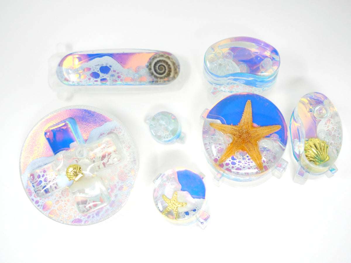 Ocean Sea Foam Flat Gamecube Buttons