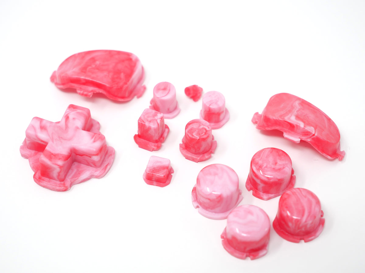 Hot Pink Candy Switch 2 Procon Buttons