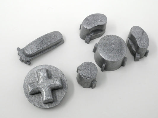Platinum Style Gamecube Button Set Flat