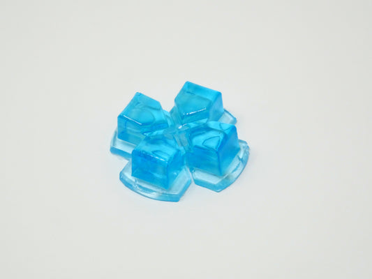 Blue Clear Split D-Pad For Procontroller