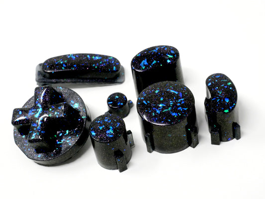 Black Opal Gamecube Buttons Flats