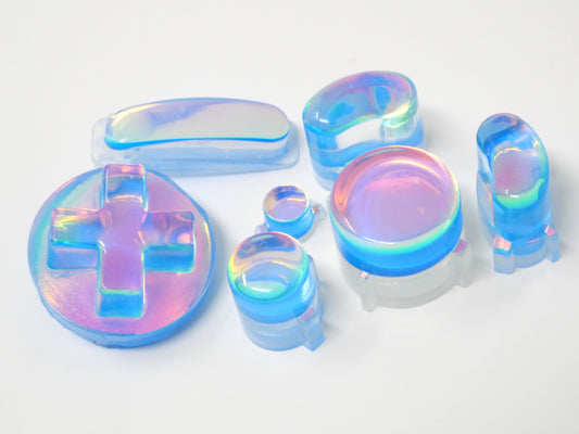 Rainbow Opal Gamecube Button Set