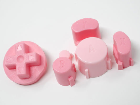 Pastel Bubblegum Gamecube Button Set