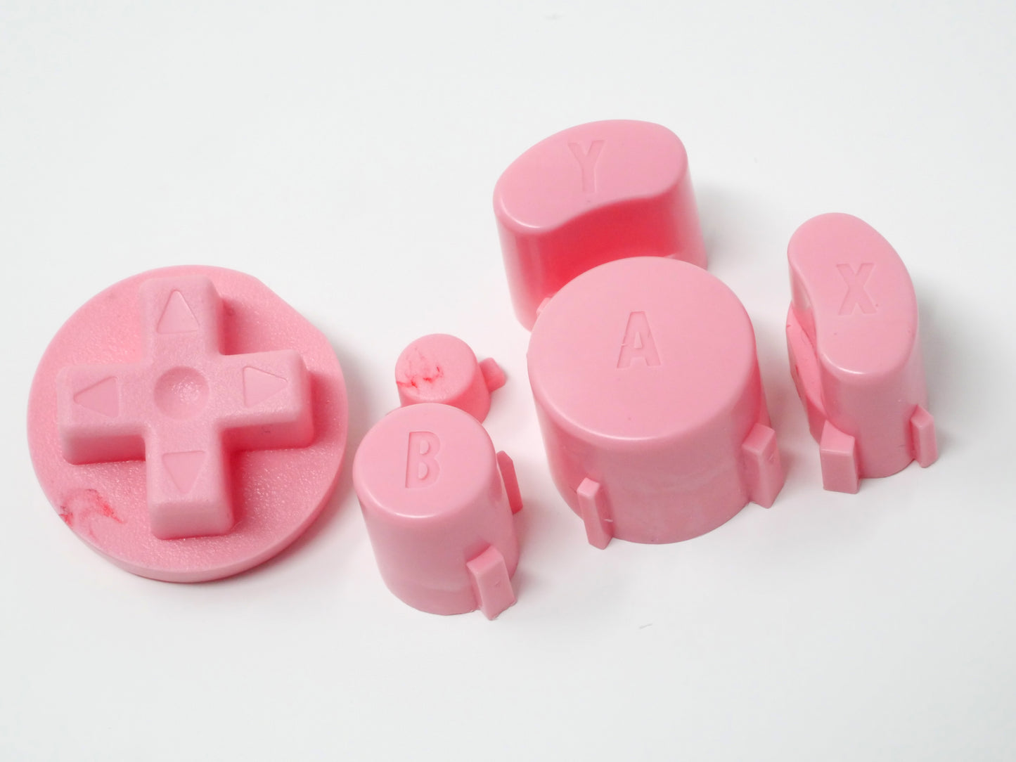 Pink Gamecube Button Set