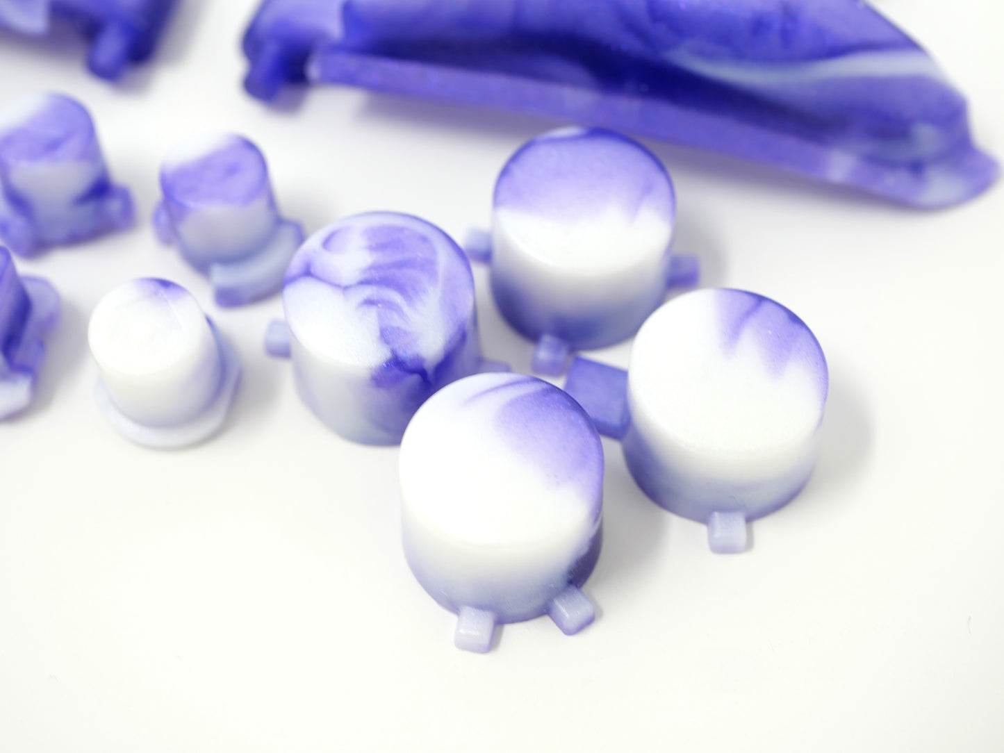Lavender Clouds Switch 1 Pro Controller Buttons