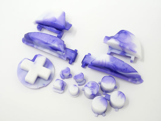 Lavender Clouds Switch 1 Pro Controller Buttons