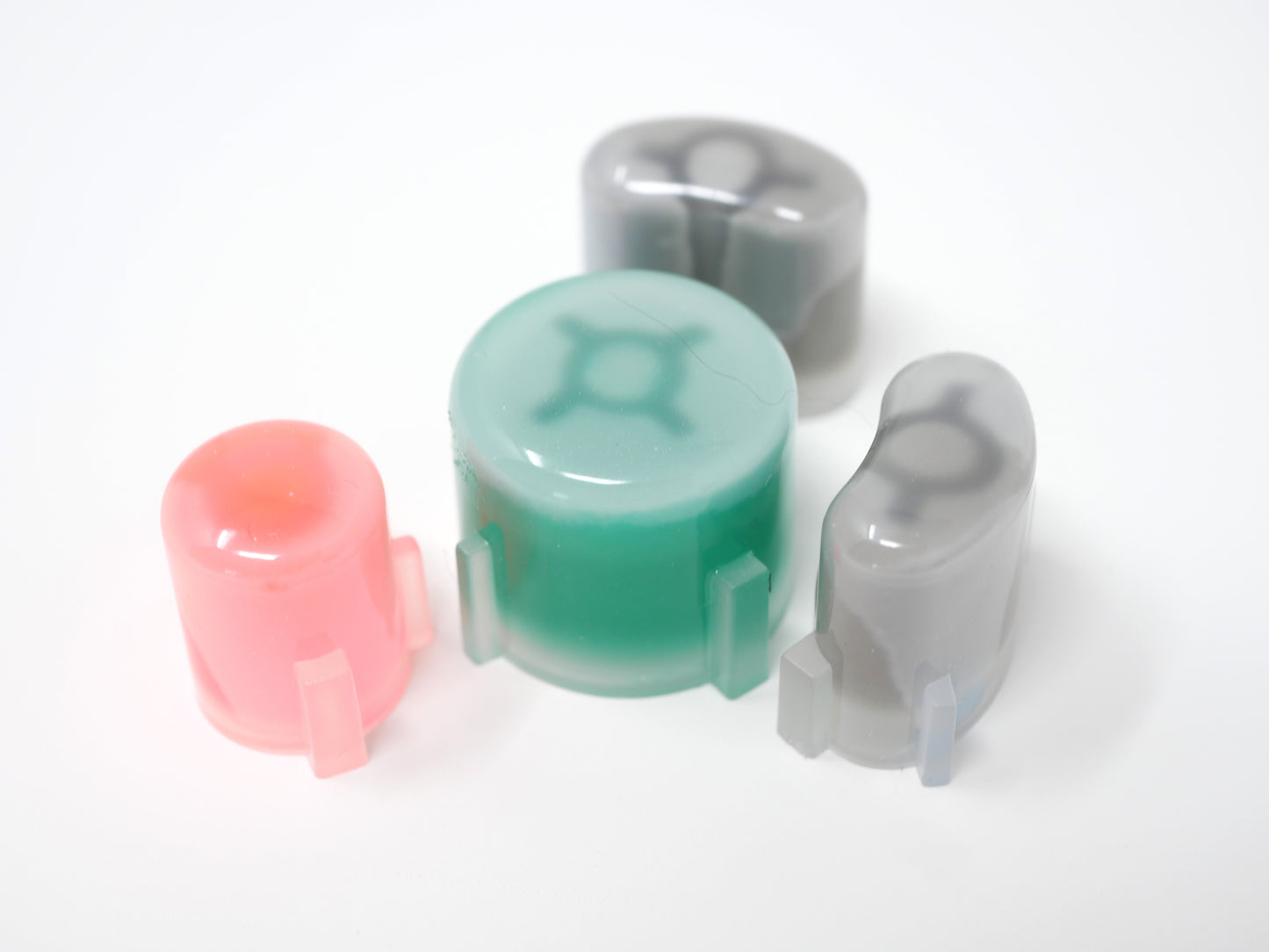 Glow in the Dark Bald Gamecube Buttons