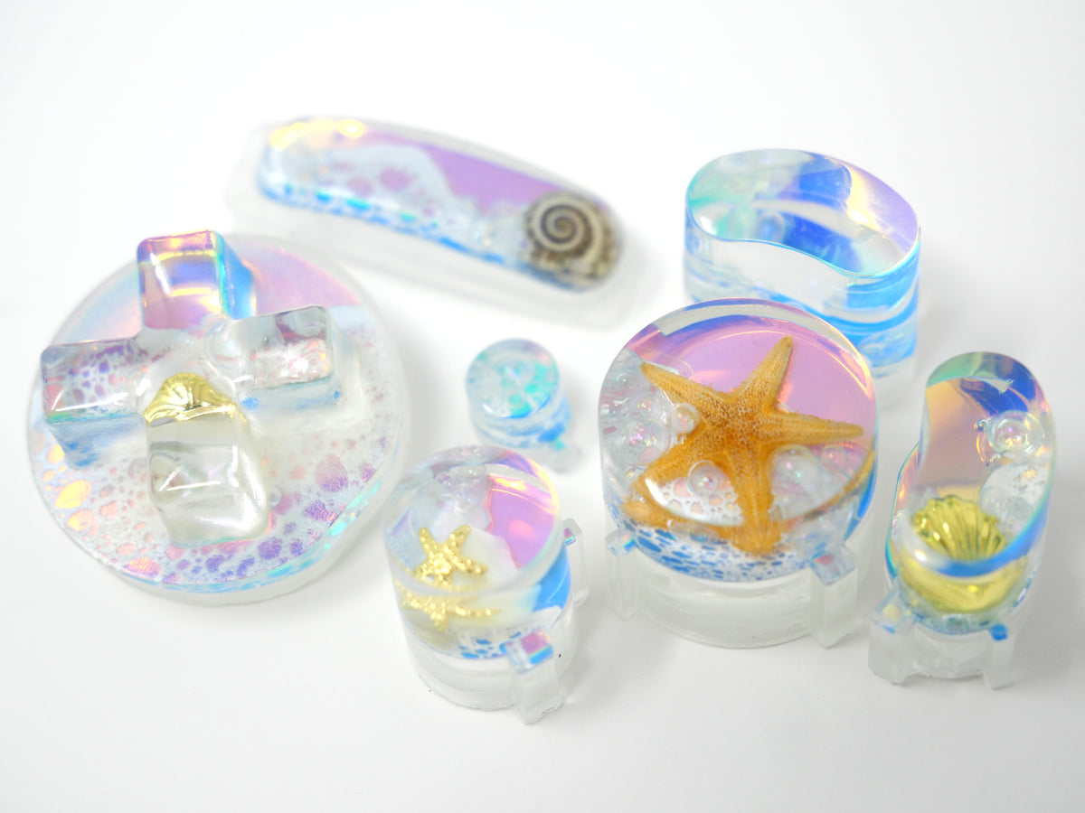 Ocean Sea Foam Flat Gamecube Buttons