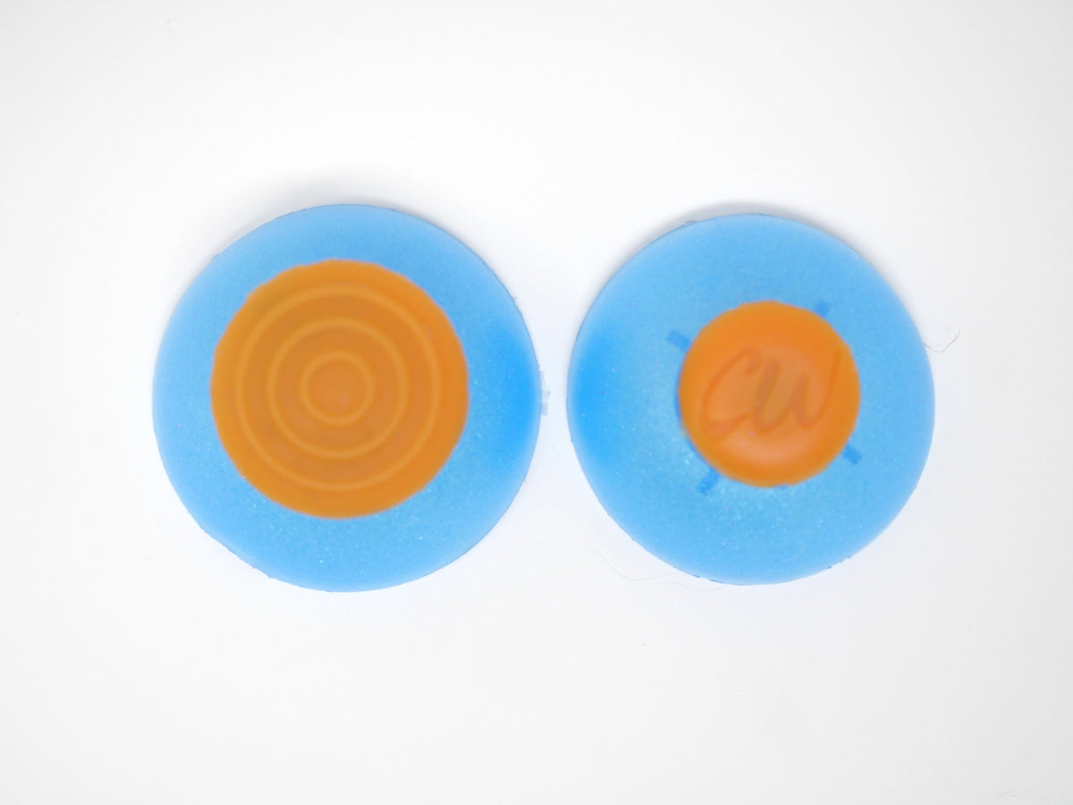 Orange and Blue Gamecube Sticks