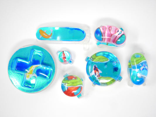 Koi Fish Bald Gamecube Buttons