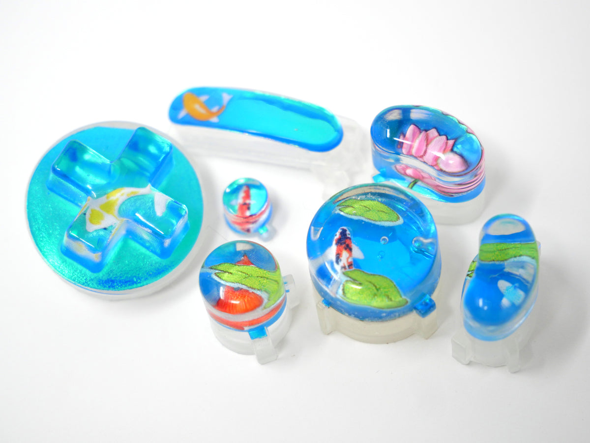 Koi Fish Bald Gamecube Buttons