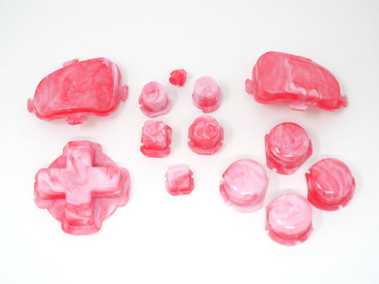 Hot Pink Candy Switch 2 Procon Buttons